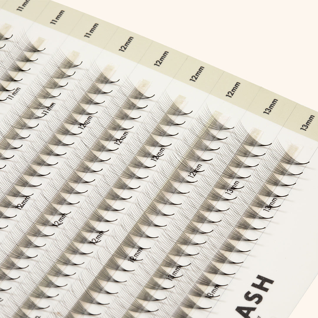 Pestanas Pré-feitas Estreitas Mayfair 10D 0.03 640 leques - Comprimentos Mistos