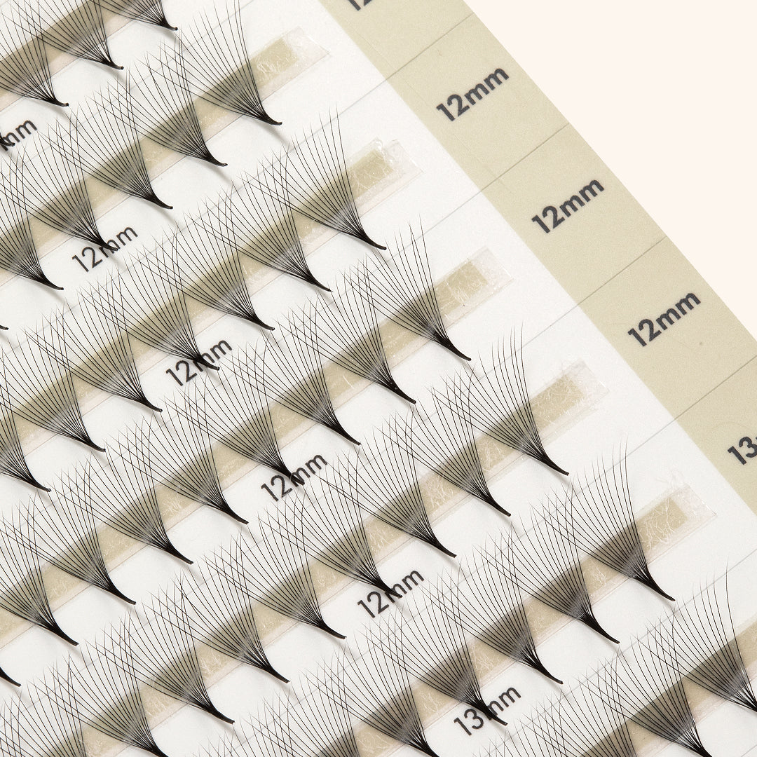 Pestanas Pré-feitas Estreitas Mayfair 14D 0.03 500 leques - Comprimentos Mistos