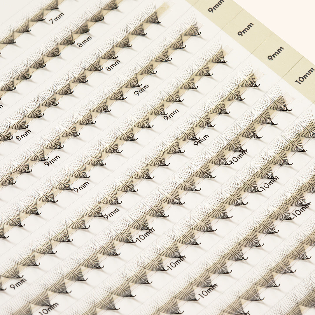 Pestanas Pré-feitas Estreitas Mayfair 14D 0.03 500 leques - Comprimentos Mistos