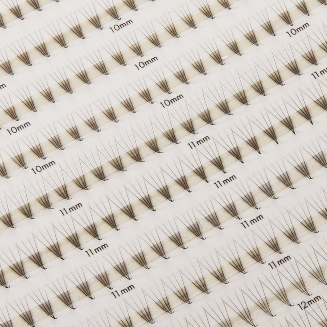 Pestanas Pré-feitas Estreitas Mayfair 4D 0.07 600 leques - Comprimentos Mistos