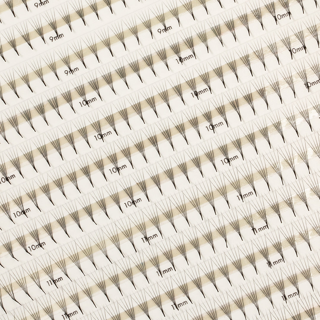 Pestanas Pré-feitas Estreitas Mayfair 5D 0.06 600 leques - Comprimentos Mistos