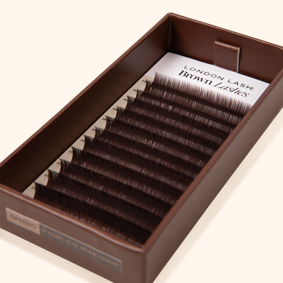 Braune Wimpern – Espresso Kollektion