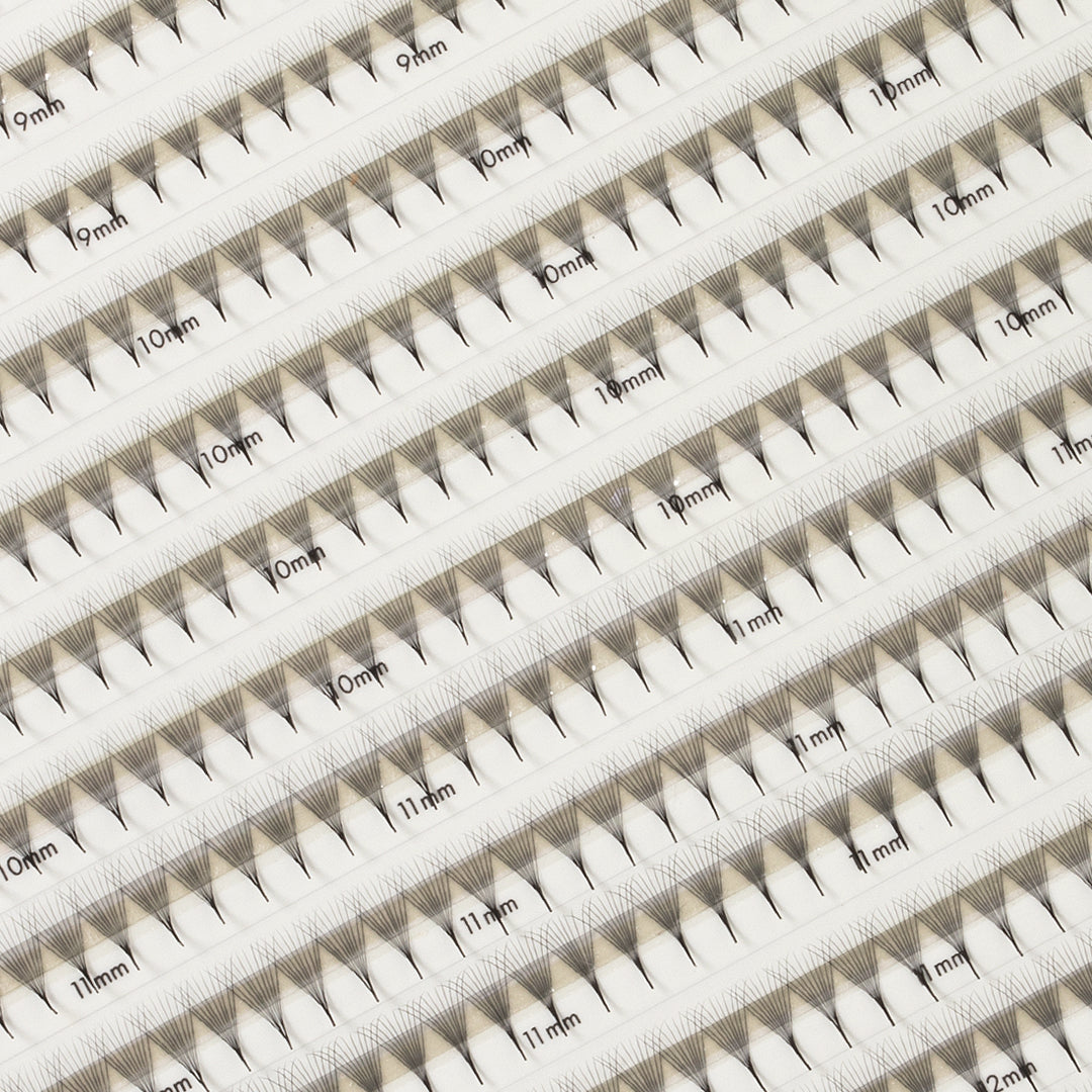 Pestanas Pré-feitas Estreitas Mayfair 10D 0.03 640 leques - Comprimentos Mistos