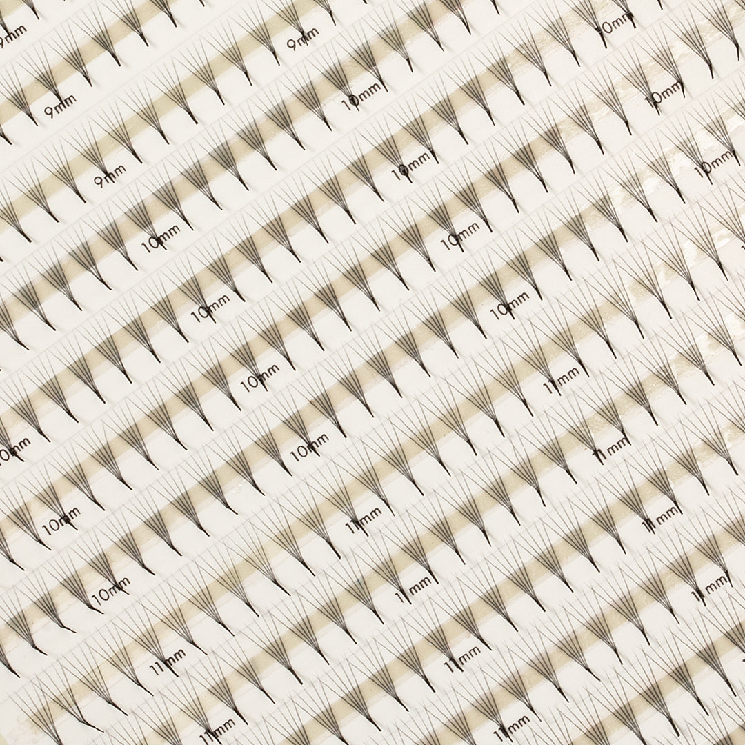 Pestanas Pré-feitas Estreitas Mayfair 5D 0.06 600 leques - Comprimentos Mistos