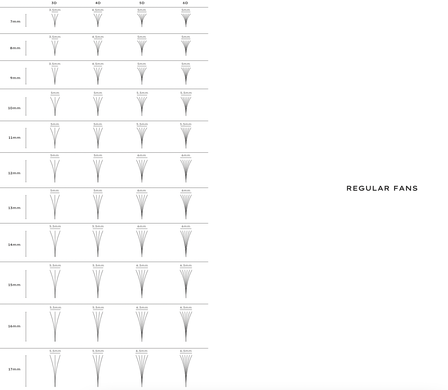 Mayfair Fertigfächer 6D 0.06 - 600 Fächer - MIX TRAY