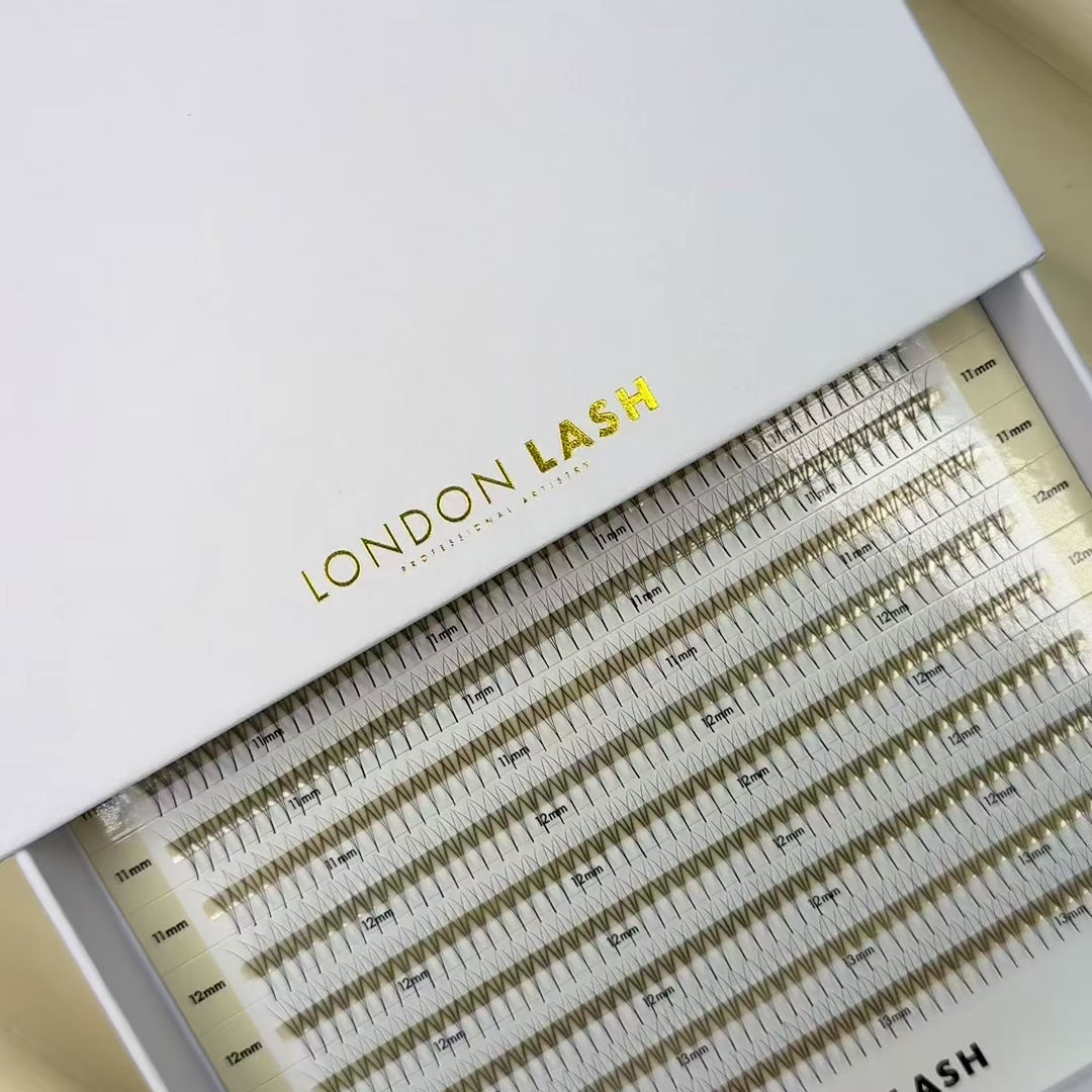 Pestanas pré-feitas 3D 0,07 600 - tamanhos individuais