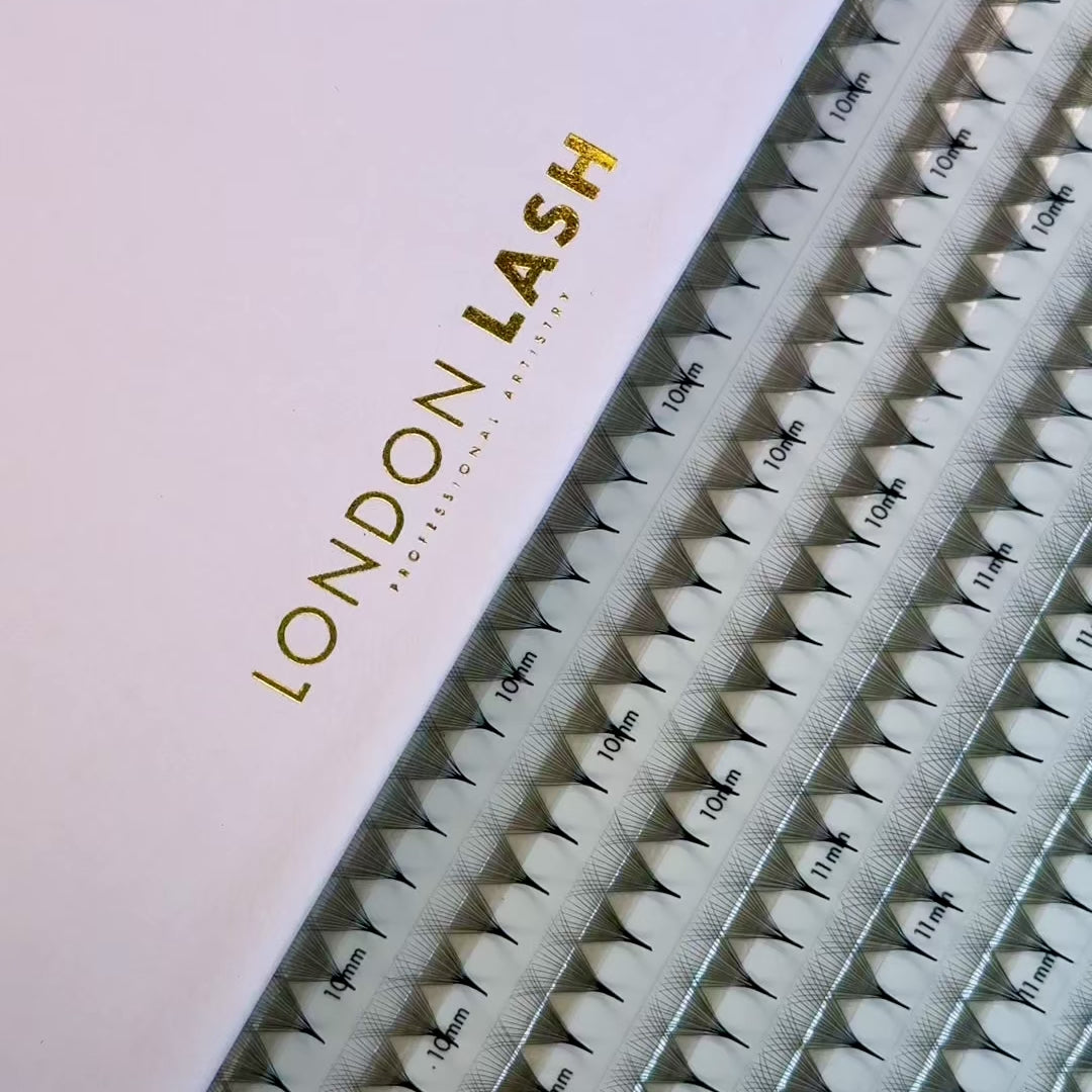 Pestanas Pré-feitas Estreitas Mayfair 16D 0.03 500 leques - Comprimentos Mistos